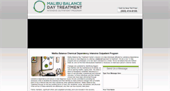 Desktop Screenshot of malibudaytreatment.com